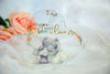 Me to You Tatty Teddy Glass Heart Plaque Wedding Day Gift - Official Collection