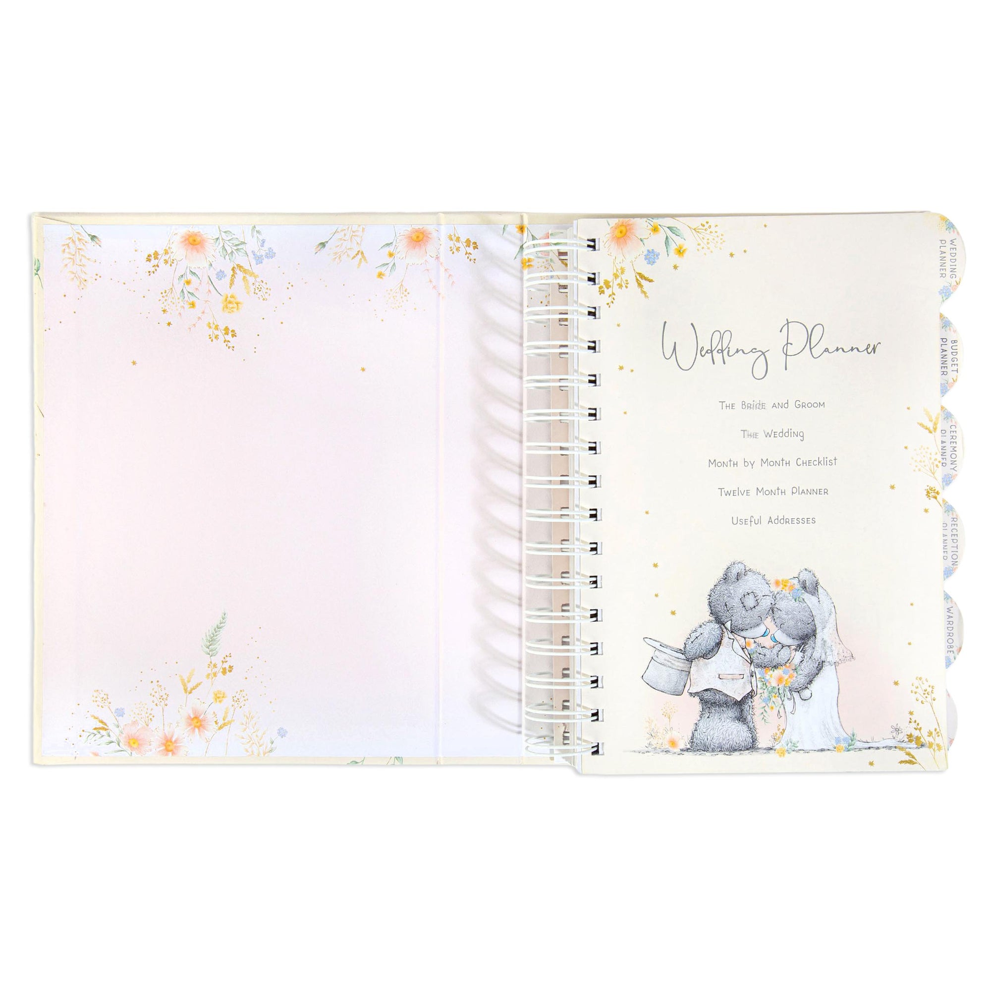Me to You Tatty Teddy Wedding Planner & Wedding Organiser, 12 Month Checklist, Hardback - Signature Collection