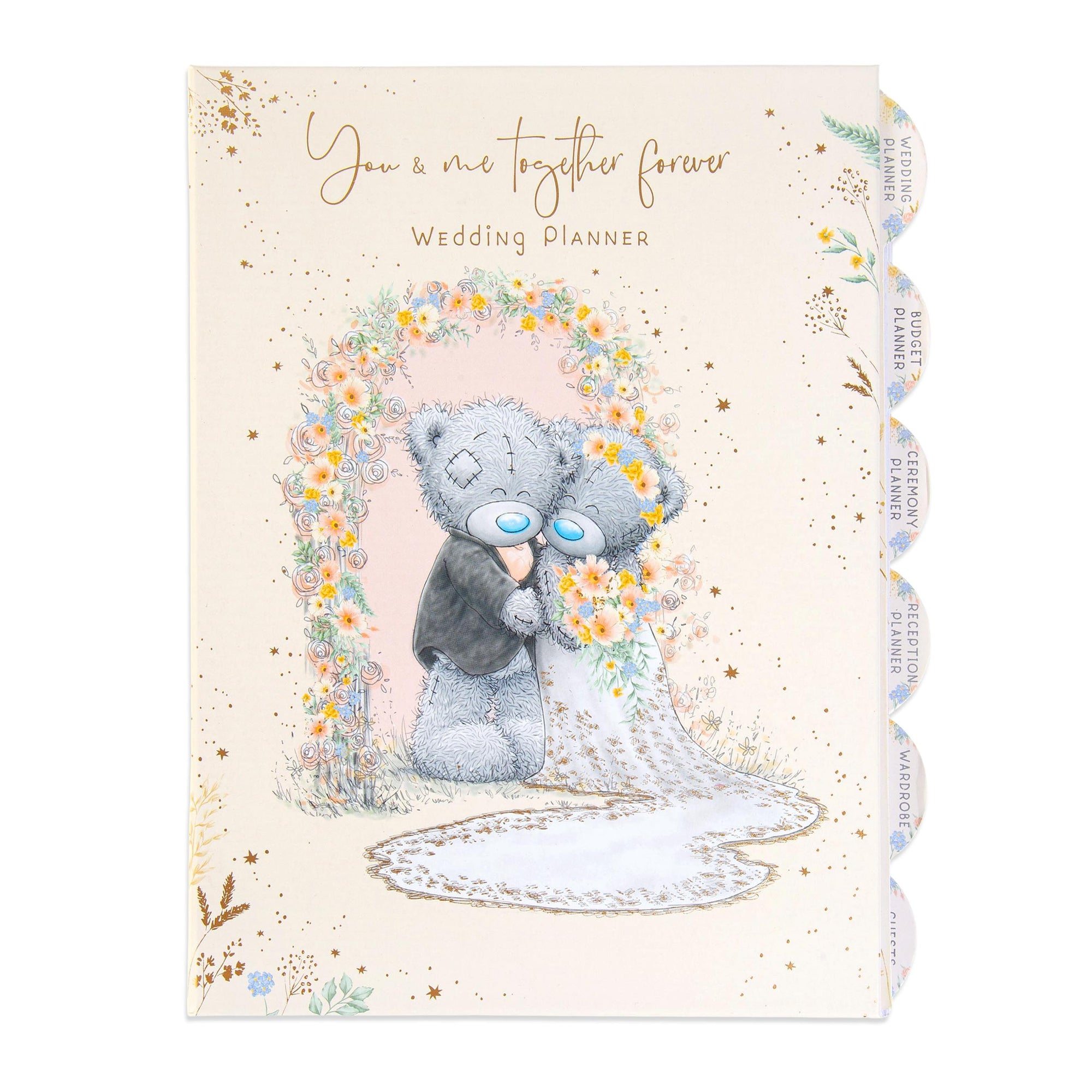Me to You Tatty Teddy Wedding Planner & Wedding Organiser, 12 Month Checklist, Hardback - Signature Collection