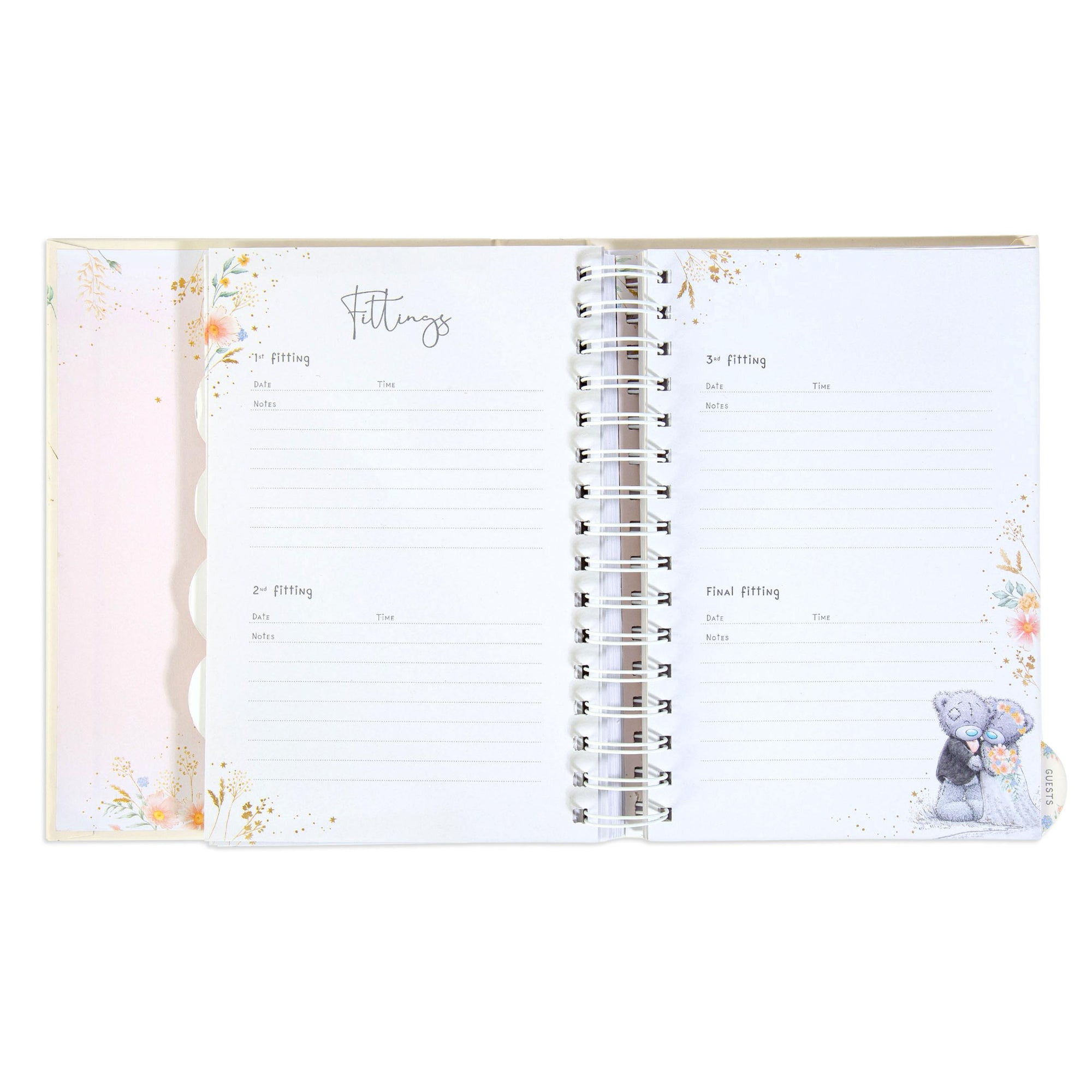 Me to You Tatty Teddy Wedding Planner & Wedding Organiser, 12 Month Checklist, Hardback - Signature Collection