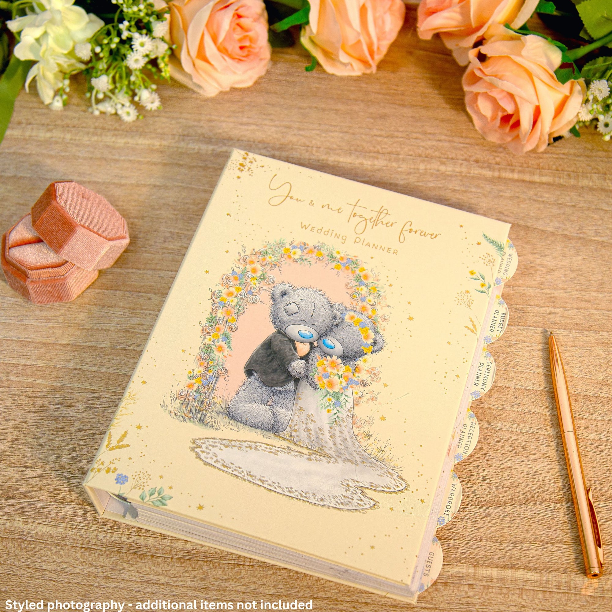 Me to You Tatty Teddy Wedding Planner & Wedding Organiser, 12 Month Checklist, Hardback - Signature Collection