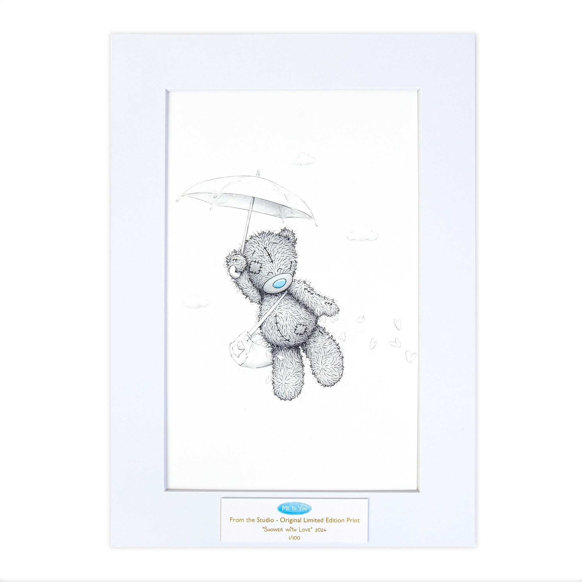 Me to You 'Shower With Love' From the Studio Limited Edition A4 Print