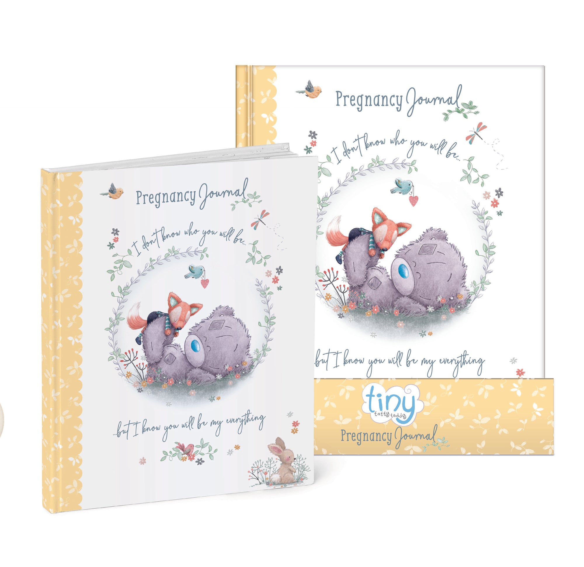 Me to You Tiny Tatty Teddy Pregnancy Journal, Hardback Baby Book With Pregnancy Calendar - Official Collection