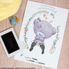 Me to You Tiny Tatty Teddy Baby-Safe Footprint Gift Set - Official Collection
