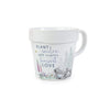 Me to You Flower Tatty Teddy and Plant Pot Shaped Mug