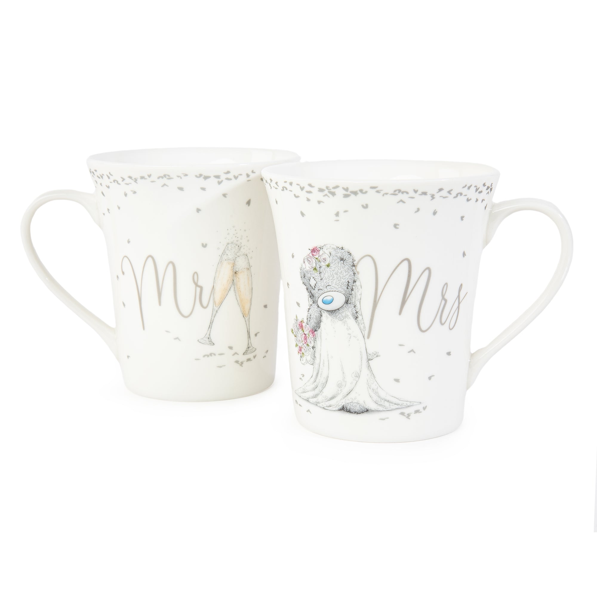 Me to You Tatty Teddy Mr & Mrs Double Wedding Mug Gift Set