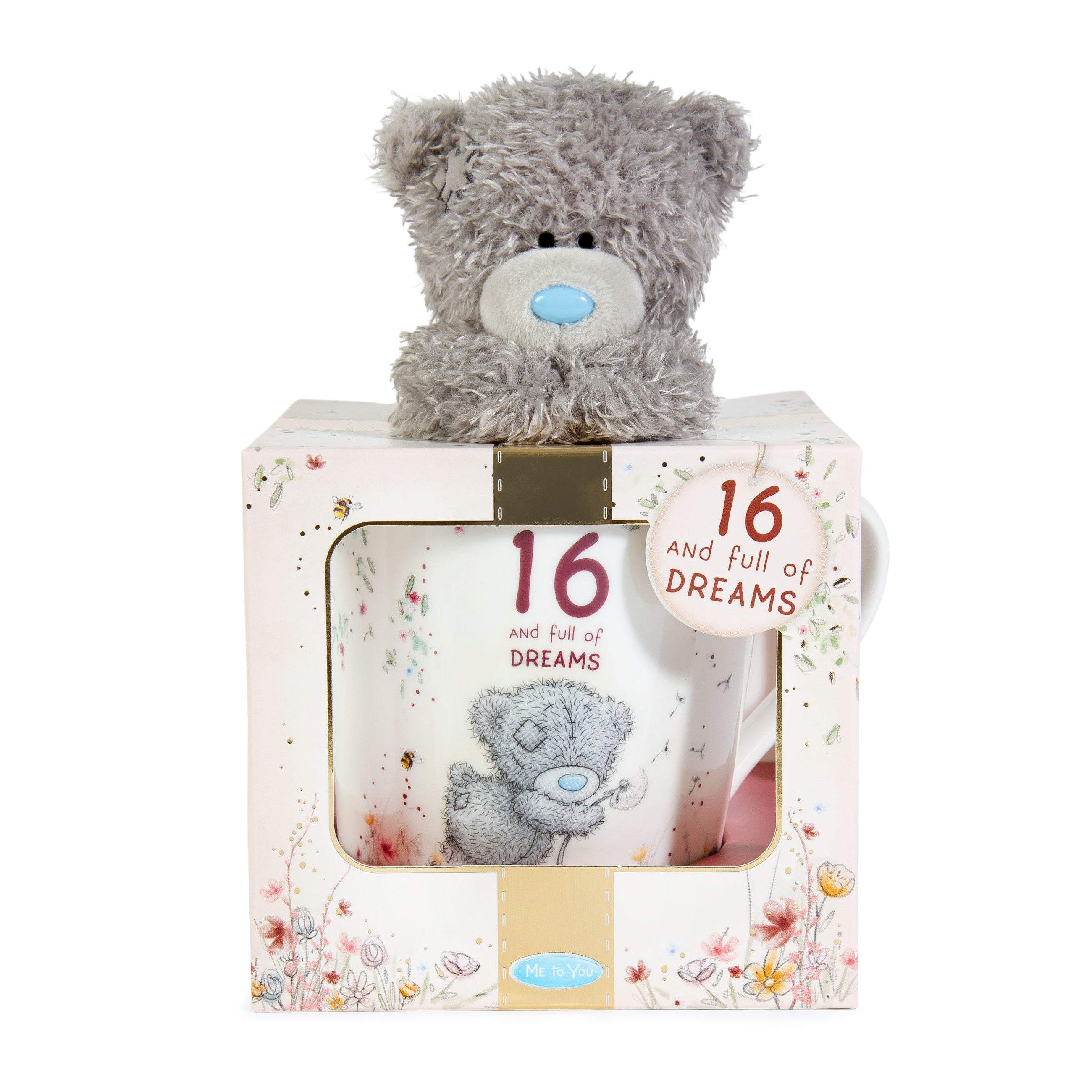 Me To You Tatty Teddy Hochzeitstagskarte – Handgefertigt Mit Goldfolie & Geschenkbox