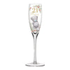 Me to You Tatty Teddy 21st Birthday Gift Set Includes Champagne Glass, Coaster & Keyring In Luxury Gift Box - Signature Collection