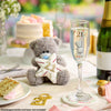 Me to You Tatty Teddy 21st Birthday Gift Set Includes Champagne Glass, Coaster & Keyring In Luxury Gift Box - Signature Collection