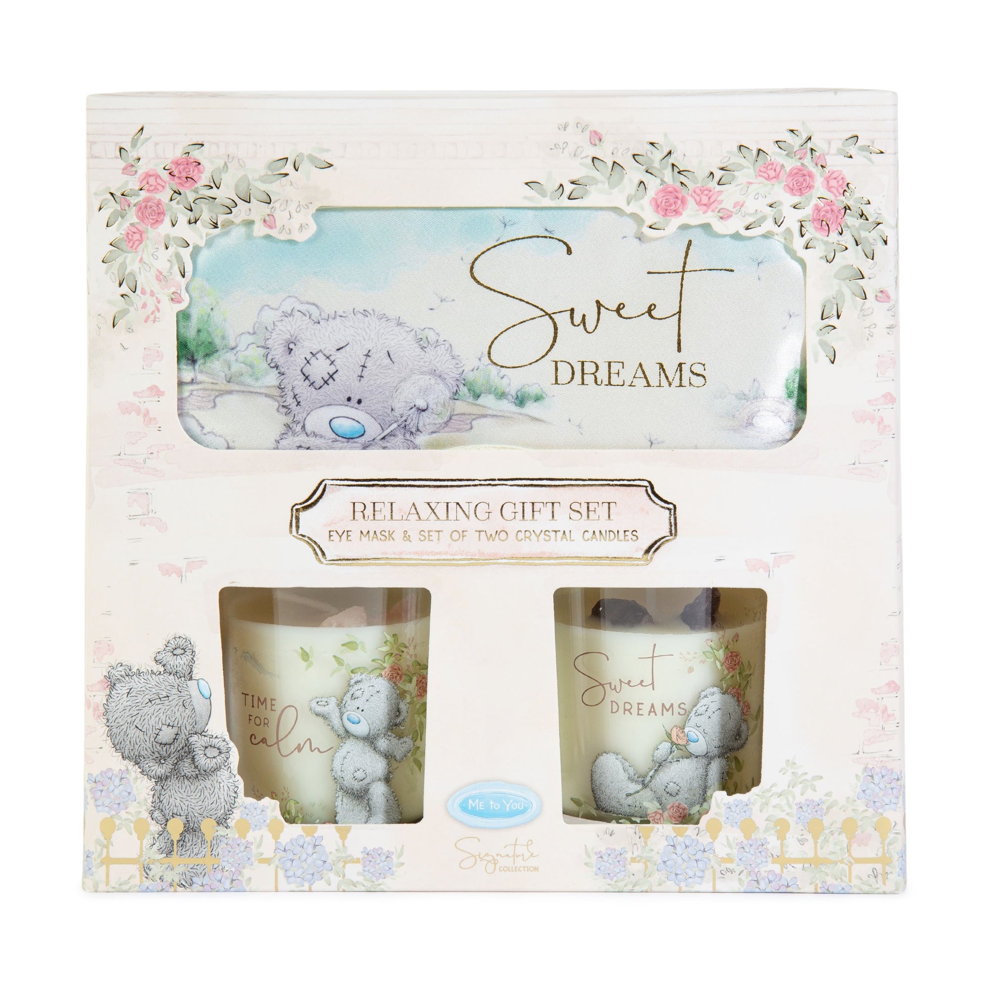 Me to You Tatty Teddy Eyemask And Scented Crystal Candles Gift Set