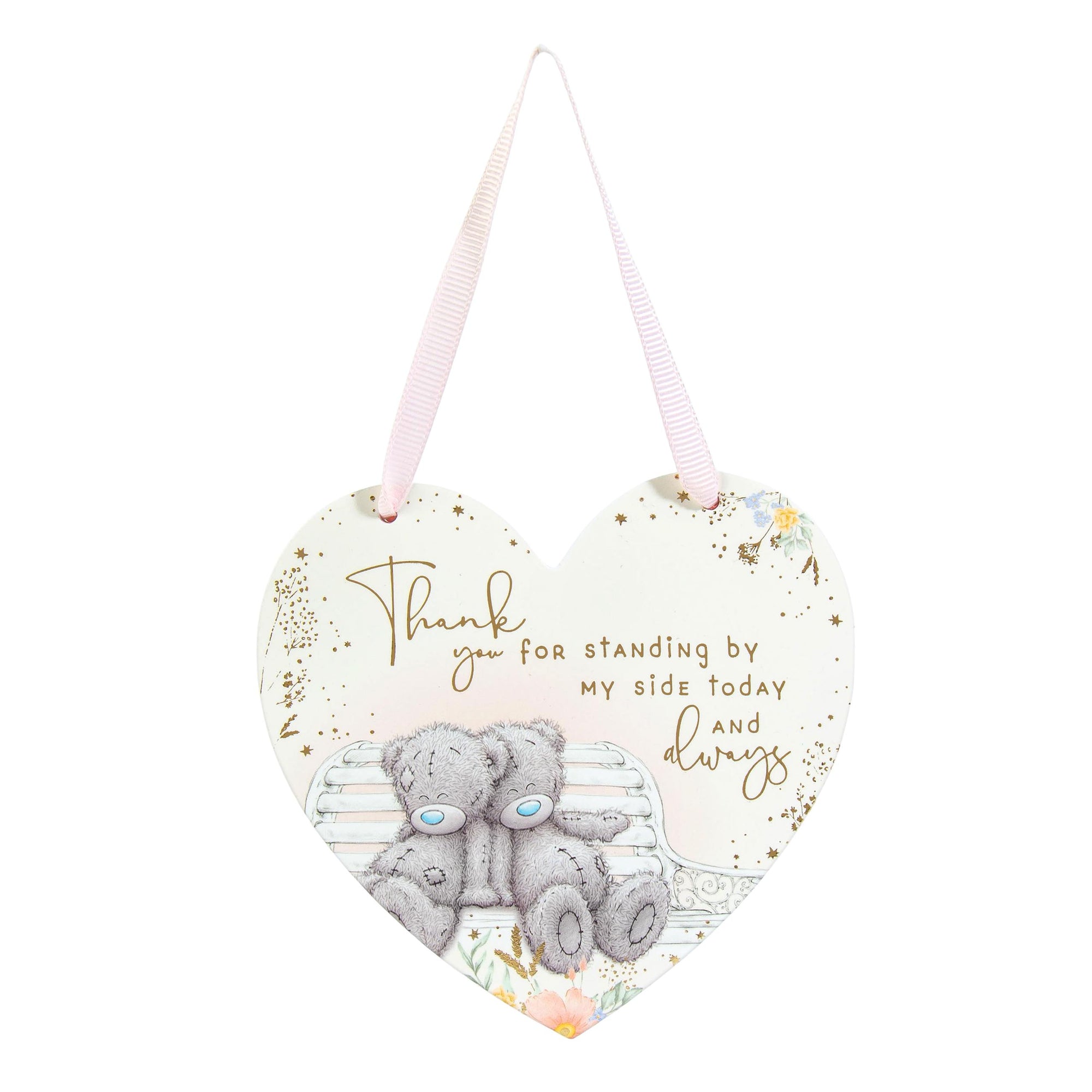 Me to You Tatty Teddy 'Special Bridesmaid' Plaque And Keyring Gift Set - Signature Collection