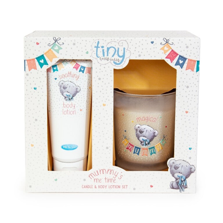 Tiny Tatty Teddy Candle & Body Lotion Gift Set