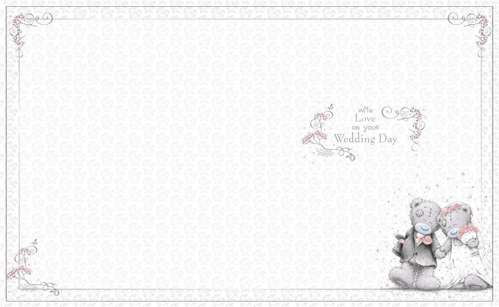 Me to You 'Mr & Mrs Happily Ever After' Wedding Card
