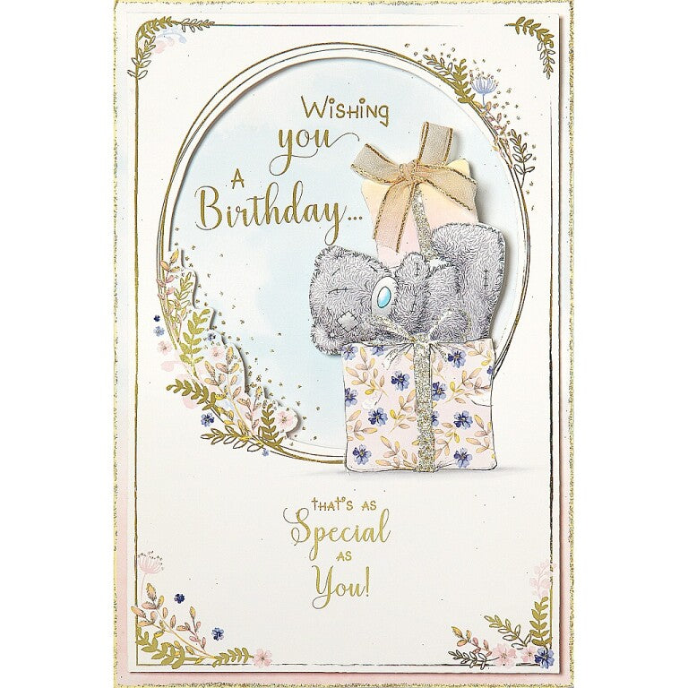 Me to You Tatty Teddy Special Birthday Handmade Card
