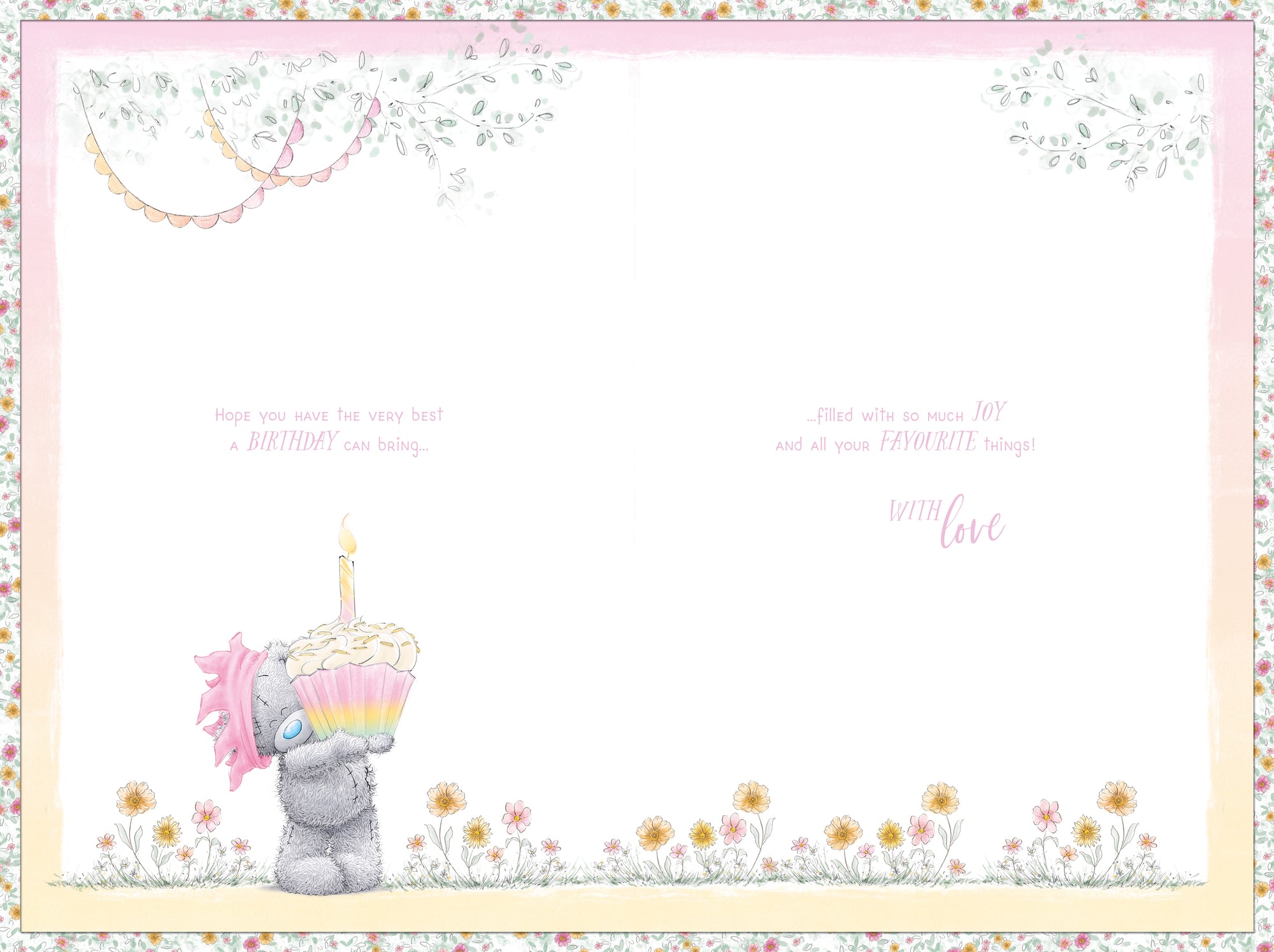Me to You Granddaughter Amazing Birthday Handmade Card