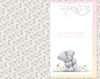 Me to You Tatty Teddy Luxury Handmade Birthday Card For Beautiful Fiancée 18 x 28 cms