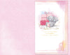 Me To You Tatty Teddy Lovely Fiancee Luxury Hand Made Bears With Gifts Gold Foil Birthday Card, 7 X 11 Inches - Official Collection