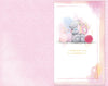 Me to You Tatty Teddy 'For A Wonderful Daughter' Luxury Gold Foil Hand Finished Birthday Day Card With Bow, 7 X 11 Inches - Official Collection