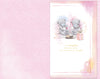 Me to You Tatty Teddy 'For My Beautiful Wife' Bears Drinking Tea Luxury Gold Foil Birthday Day Card With Bow, 7 X 11 Inches - Official Collection