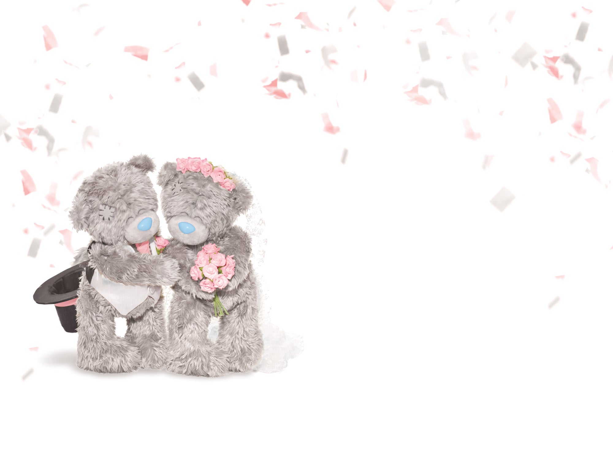 Me to You 'To The Happy Couple' Photo-real Wedding Card, 6x9