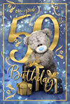 Me to You Tatty Teddy 3D 50th Birthday Card