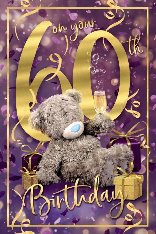 Me To You Tatty Teddy Biglietto Di Auguri Per Nonna – Orsetti Che Si Abbracciano, Con Lamina Oro