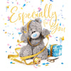 Me to You Tatty Teddy Luxury 3D Birthday Card 6 X 6 Inches - Official Collection