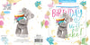 Me to You Tatty Teddy 3D Luxury Keepsake Birthday Card, Super-Duper Birthday 6 x 6