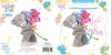 Me to You Tatty Teddy 3D Luxury Keepsake Birthday Card, Just For You 6 x 6
