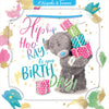 Me to You Tatty Teddy 3D Luxury Keepsake Birthday Card, Hip  Hooray 6 x 6