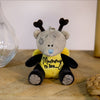 Me to You Tiny Tatty Teddy Mummy To Bee Plush Keyring - Cute Pregnancy Or Baby Shower Gift, 8cm-High - Official Collection