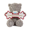 Me to You Tatty Teddy Plush 10cm-High Congratulations Bear