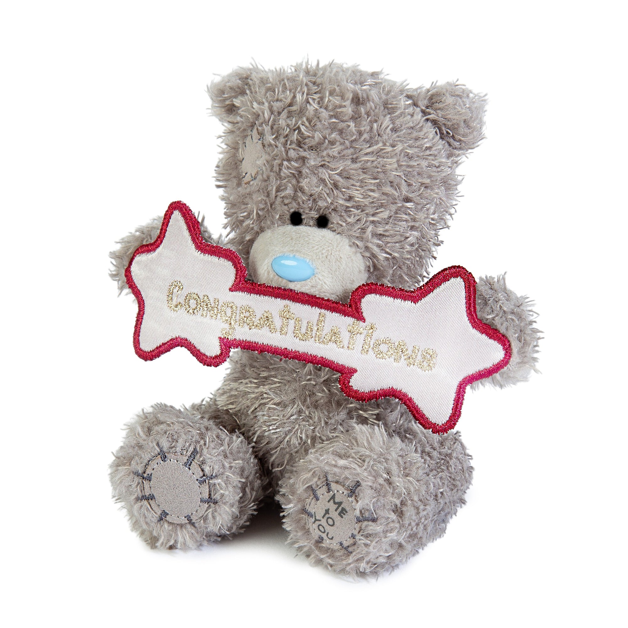 Me to You Tatty Teddy Plush 10cm-High Congratulations Bear
