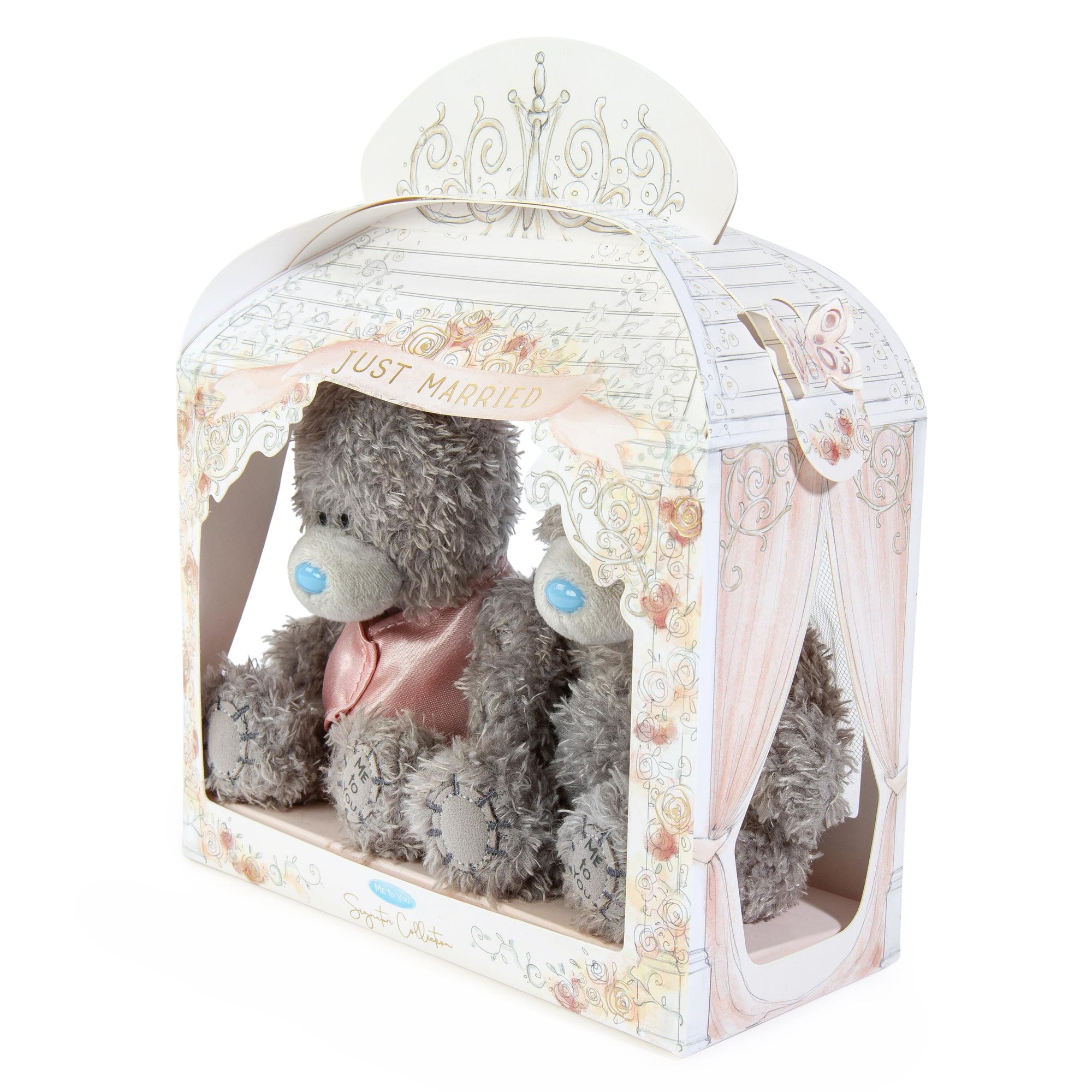Me to You Tatty Teddy Bride and Groom Bears In Gift Box - Signature Collection