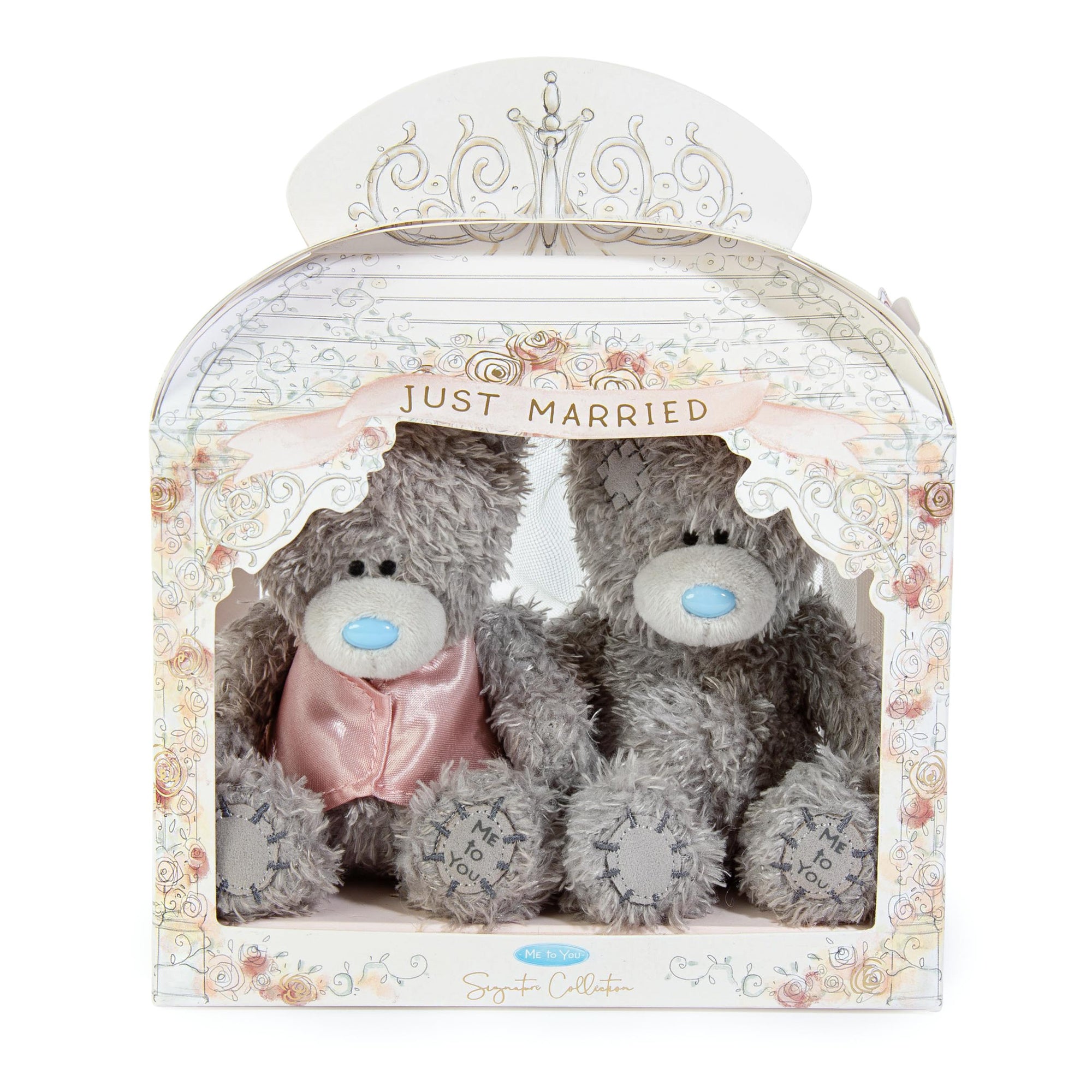 Me to You Tatty Teddy Bride and Groom Bears In Gift Box - Signature Collection