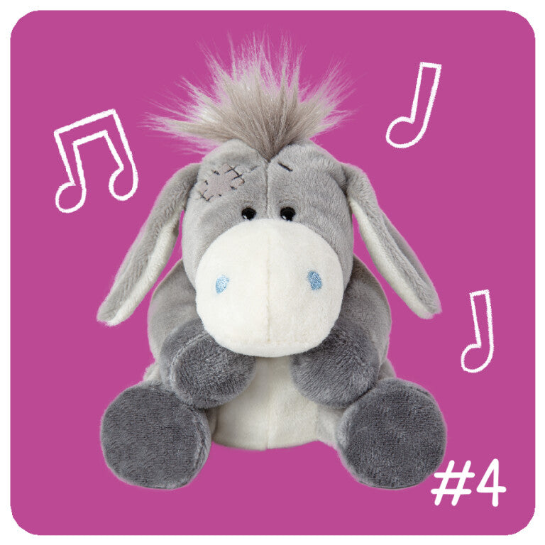 My Blue Nose Friends - Bray the Donkey Cute Collectable Beanie