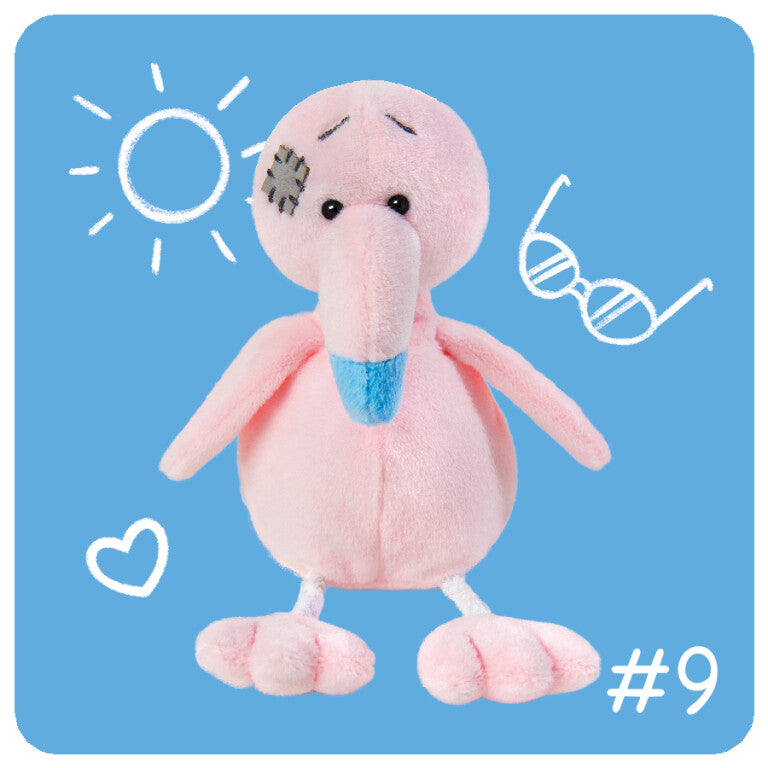 My Blue Nose Friends - Blush the Flamingo Cute Collectable Beanie