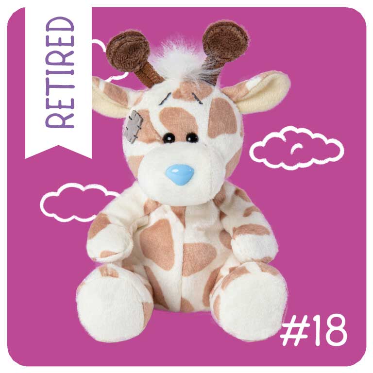 My Blue Nose Friends - Skye the Giraffe Cute Collectable Beanie