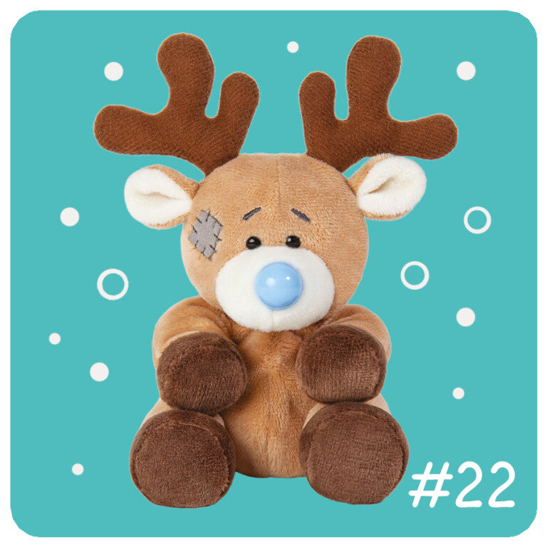 My Blue Nose Friends - Rufus the Reindeer Cute Collectable Beanie No.22