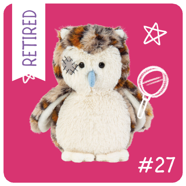 My Blue Nose Friends - Cosmos the Owl Cute Collectable Beanie