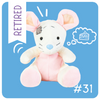 My Blue Nose Friends - Cracker Jack the Mouse Cute Collectable Beanie
