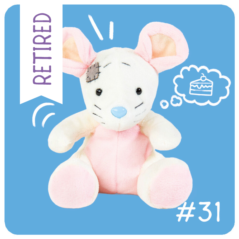 My Blue Nose Friends - Cracker Jack the Mouse Cute Collectable Beanie