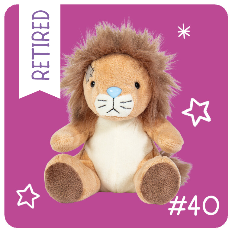 My Blue Nose Friends No.40 Leonardo the Lion Cute Collectable Beanie