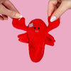 My Blue Nose Friends No.41 Super Rare Clawdia the Lobster Cute Collectable Beanie Special Edition