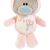 Me to You Tiny Tatty Teddy New Baby Girl Plush Bear In Bunny Onesie, 10cm Bear - Official Collection