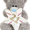 Me to You Tatty Teddy Plush 15cm-High 21st Birthday Bear On Luxury Gift Plinth - Official Collection