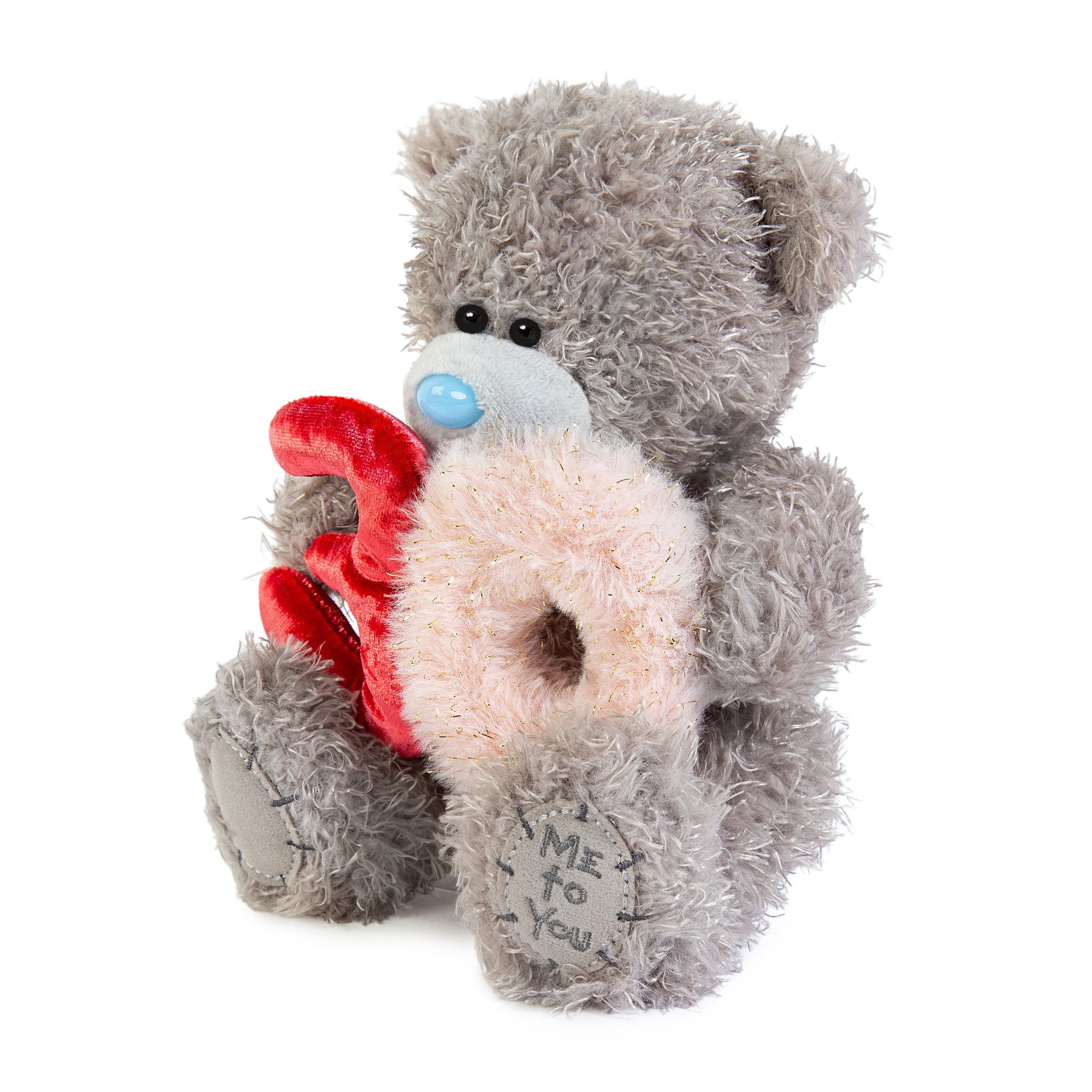 Me to You Tatty Teddy Plush 15cm-High 30th Birthday Bear On Luxury Gift Plinth