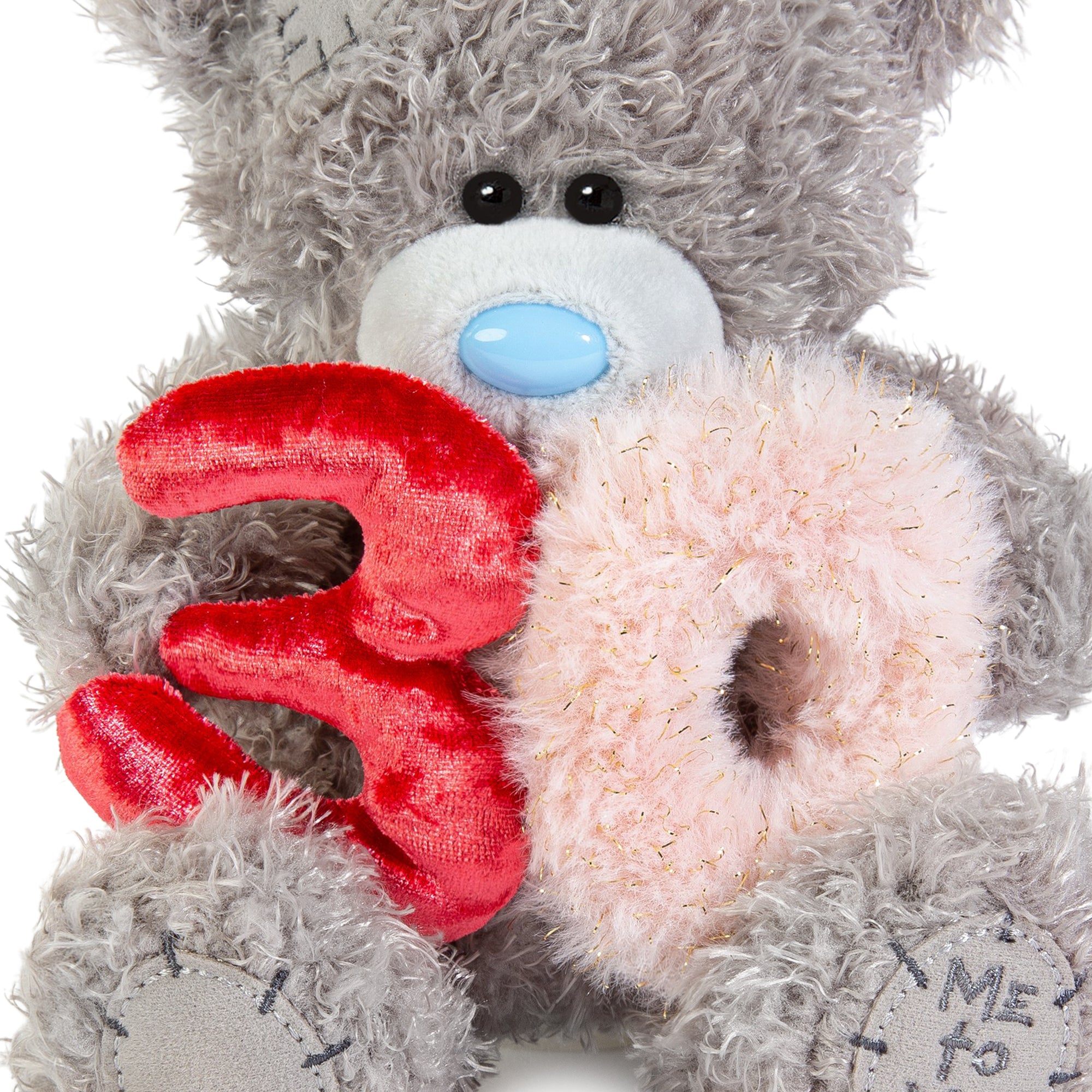 Me to You Tatty Teddy Plush 15cm-High 30th Birthday Bear On Luxury Gift Plinth
