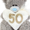 Me to You Tatty Teddy Plush 15cm-High 50th Birthday Bear On Luxury Gift Plinth