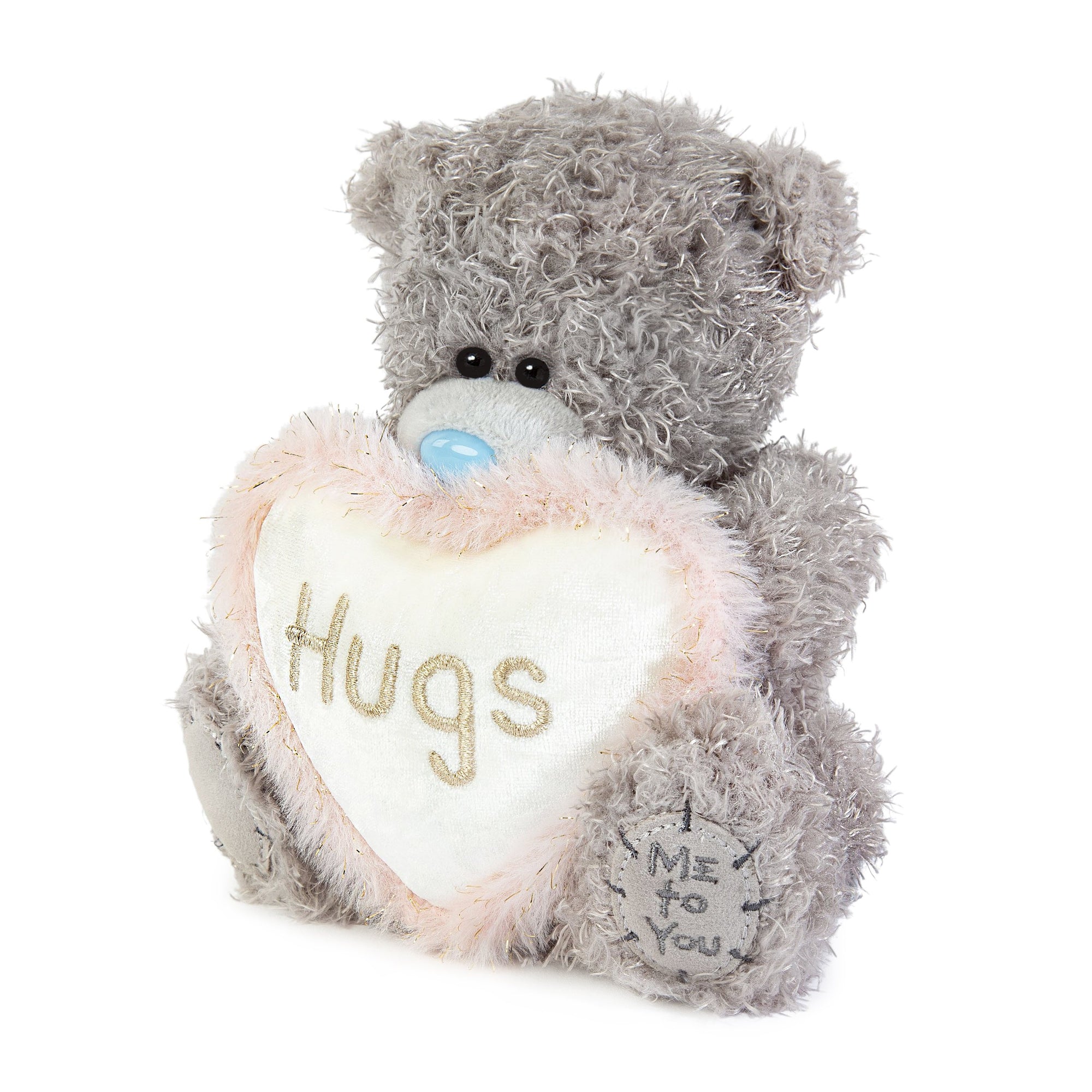 Me to You Tatty Teddy Plush 15cm-High Hugs Bear On Luxury Gift Plinth